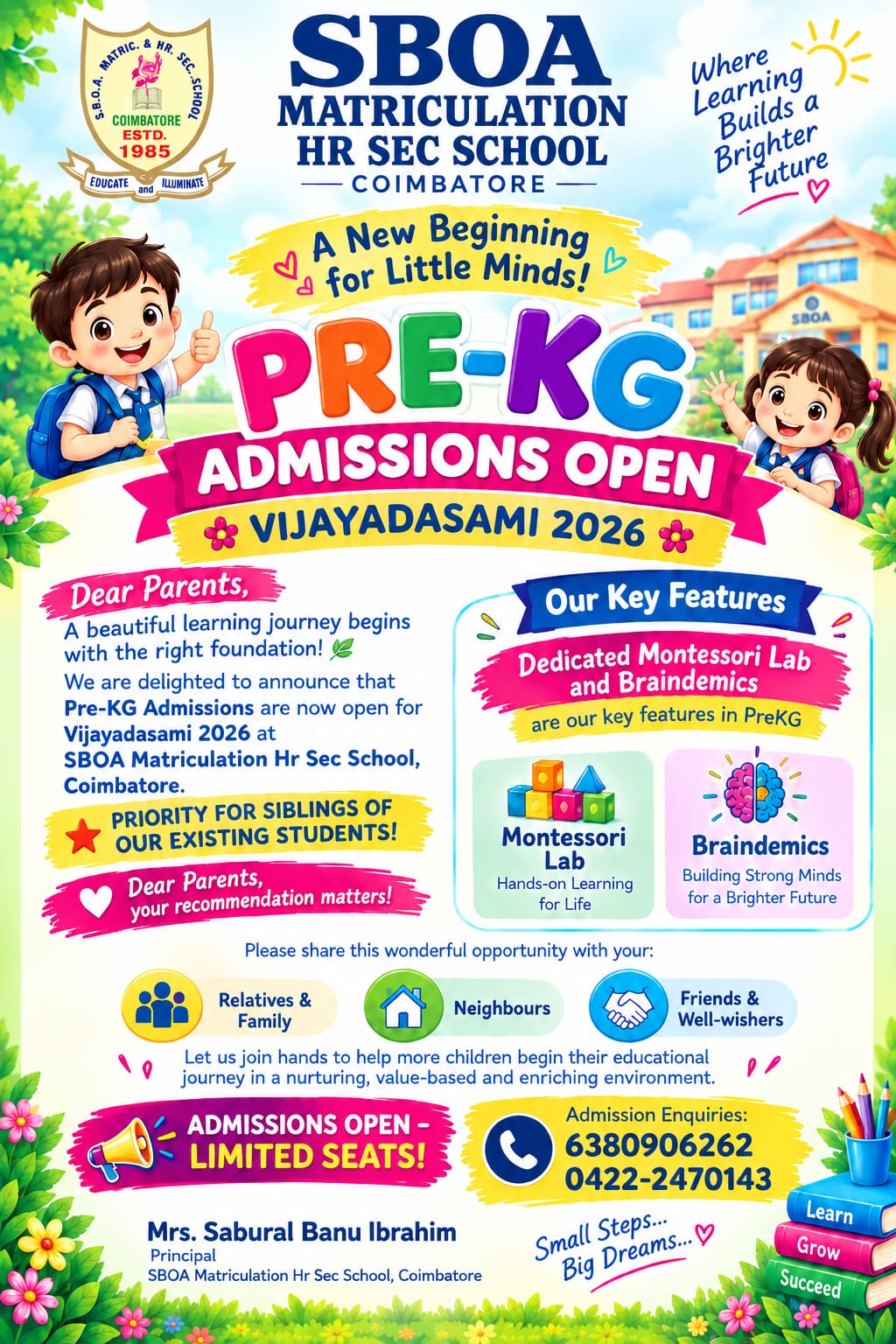 Admissions Open 2026 - 2027